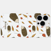 Cute Hedégel Autumn Leaves Pattern Case-Mate iPhone Case (Achterkant (horizontaal))