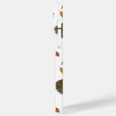 Cute Hedégel Autumn Leaves Pattern Case-Mate iPhone Case (Achterkant / Links)