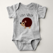 Cute Hedégel Baby Bodysuit (Voorkant)