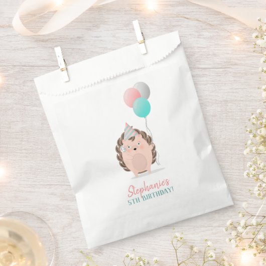 Cute Hedégel Birthday Bedankzakje (Geknipt)