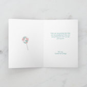 Cute Hedégel Birthday Kaart (Binnen)