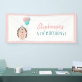 Cute Hedégel Birthday Spandoek (Beurs)