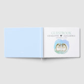 Cute Hedegel Brides Lesbian Gay Couple Wedding Gastenboek (Volledig)