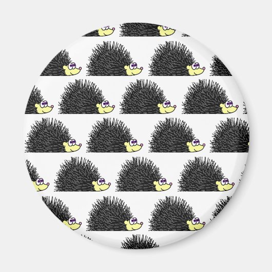 Cute Hedegel Cartoon Pattern Magneet (Voorkant)