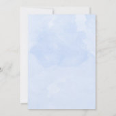 Cute Hedegel Family New Baby Photo Personalized Aankondiging (Achterkant)