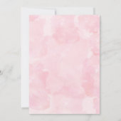 Cute Hedegel Family New Baby Photo Personalized Aankondiging (Achterkant)