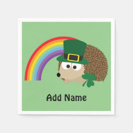 Cute Hedégel g Leprechaun Servetten