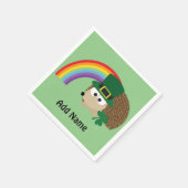 Cute Hedégel g Leprechaun Servetten (Hoek)