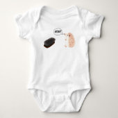 Cute Hedegel grappig onsie Romper (Voorkant)