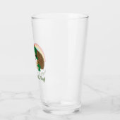 Cute Hedégel Leprechaun St. Patrick's Day Glas (Links)