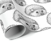 Cute hedégel Matte Wrapping Paper, 30 x 6 ft Cadeaupapier (Rol Hoek)