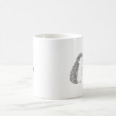 Cute Hedegel Mok Aangepaste gepersonaliseerde hede (Center)