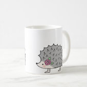 Cute Hedegel Mok Fun Hedegel grafische Mok voor ha (Voorkant rechts)