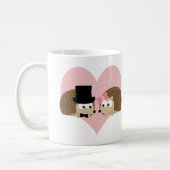 Cute Hedegel-paar Koffiemok (Links)