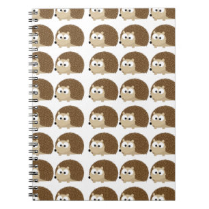 Cute Hedegel patroon Notitieboek