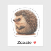 Cute Hedégel Sticker (Vel)