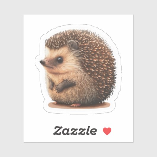 Cute Hedégel Sticker (Vel)