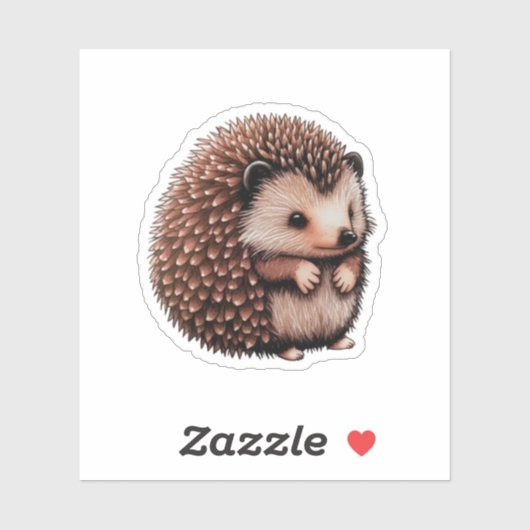 Cute Hedégel Sticker (Vel)