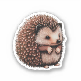 Cute Hedégel Sticker