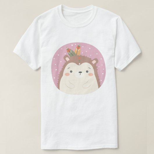Cute Hedégel T-Shirt (Design voorkant)
