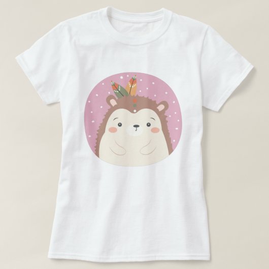 Cute Hedégel T-Shirt (Design voorkant)