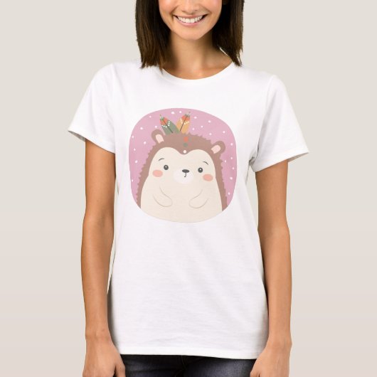 Cute Hedégel T-Shirt (Voorkant)