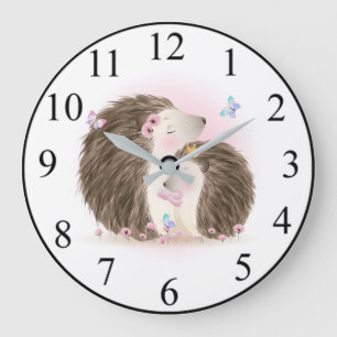 Cute Hedégels Grote Klok