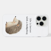 Cute Hedégels iPhone Hoesje (Achterkant horizontaal)