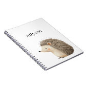 Cute Hedégels Notitieboek (Rechterzijde)