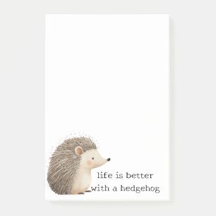 Cute Hedégels Post-it® Notes