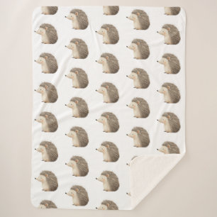 Cute Hedégels Sherpa Deken