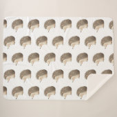 Cute Hedégels Sherpa Deken (Voorkant (horizontaal))