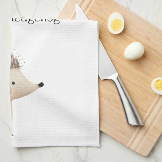 Cute Hedégels Theedoek (Quarter Fold)