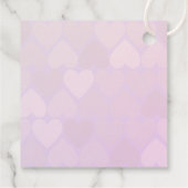 Cute Hedégs in Love Bedankt Bedankjes Labels (Achterkant)