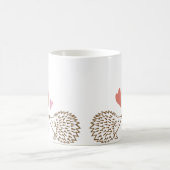 Cute hedégs in Love Hedgel Heart Mok voor haar (Center)