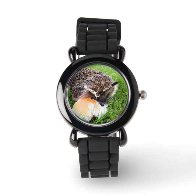 CUTE HEDGEHOG HORLOGE (Voorkant)