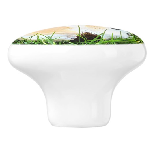 CUTE HEDGEHOG KERAMISCHE KNOP (Zijkant)