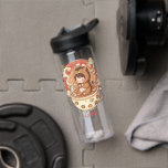 Cute Hedgehog Kids School Water Bottle Waterfles<br><div class="desc">Durable and easy-to-carry water bottle for kids. Stay hydrated with a friendly woodland character.</div>