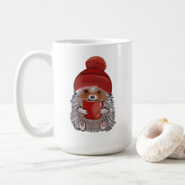 Cute Hedgehog Mug Koffiemok