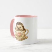 Cute Hedgehog Mug Mok (Voorkant links)