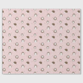 Cute Hedgehog papel de presente Cadeaupapier (Vlak)