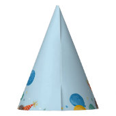 Cute Hedgehog Paper Party Hats Feesthoedjes (Achterkant)