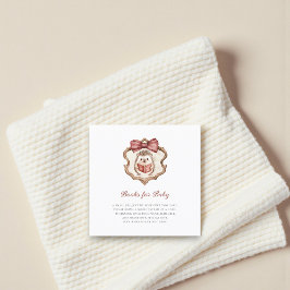 Cute Hedgehog Watercolor Books for Baby Enclosure  Informatiekaartje