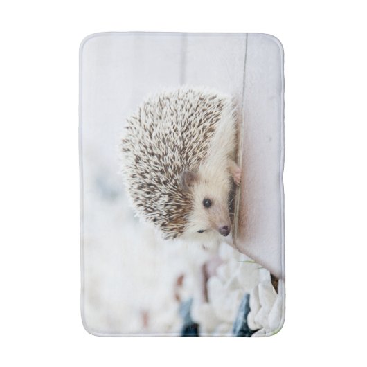 Cute Hedgel Badmat (Voorkant Verticaal)