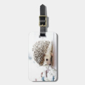 Cute Hedgel Bagagelabel (Voorkant verticaal)