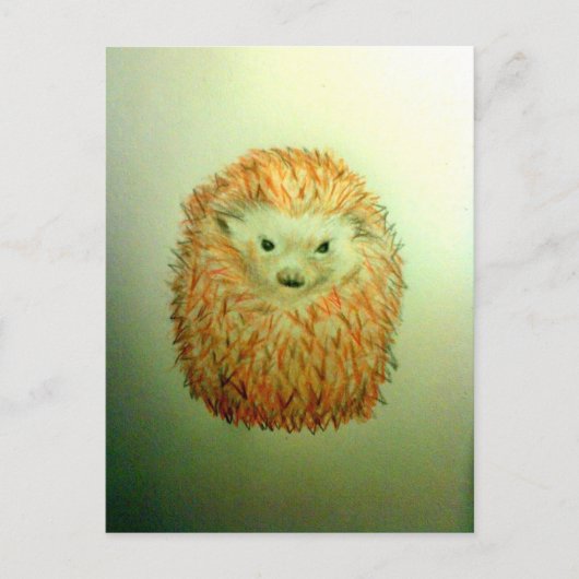 Cute Hedgel Briefkaart (Voorkant)