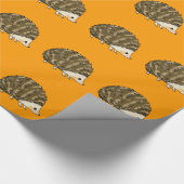 Cute hedgel cadeaupapier (Hoek)