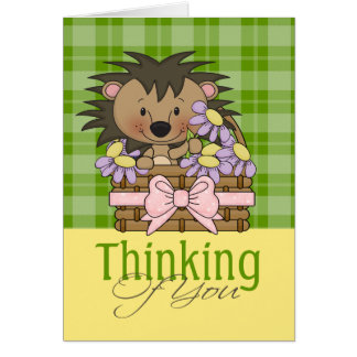 Cute hedgel, denk aan jou