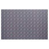Cute hedgel en Positive Text Pattern for Black Stof (Yard (91,4 cm))