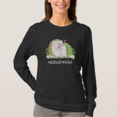 Cute hedgel g hedgehugs hedegel moeder en Baby H T-shirt (Voorkant)